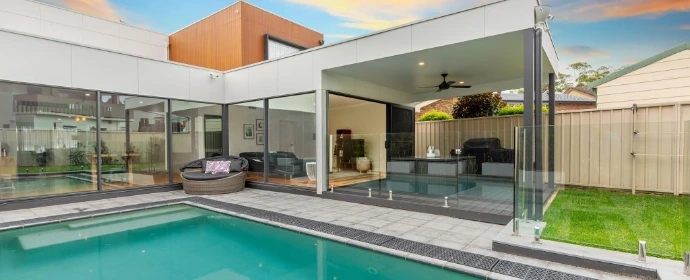 Residential home builder Newcastle — Project Facade